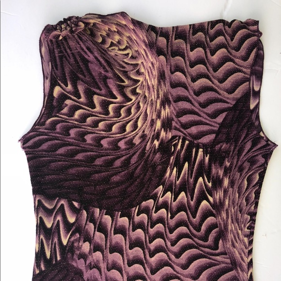 Purple sleeveless tank - Picture 4 of 4